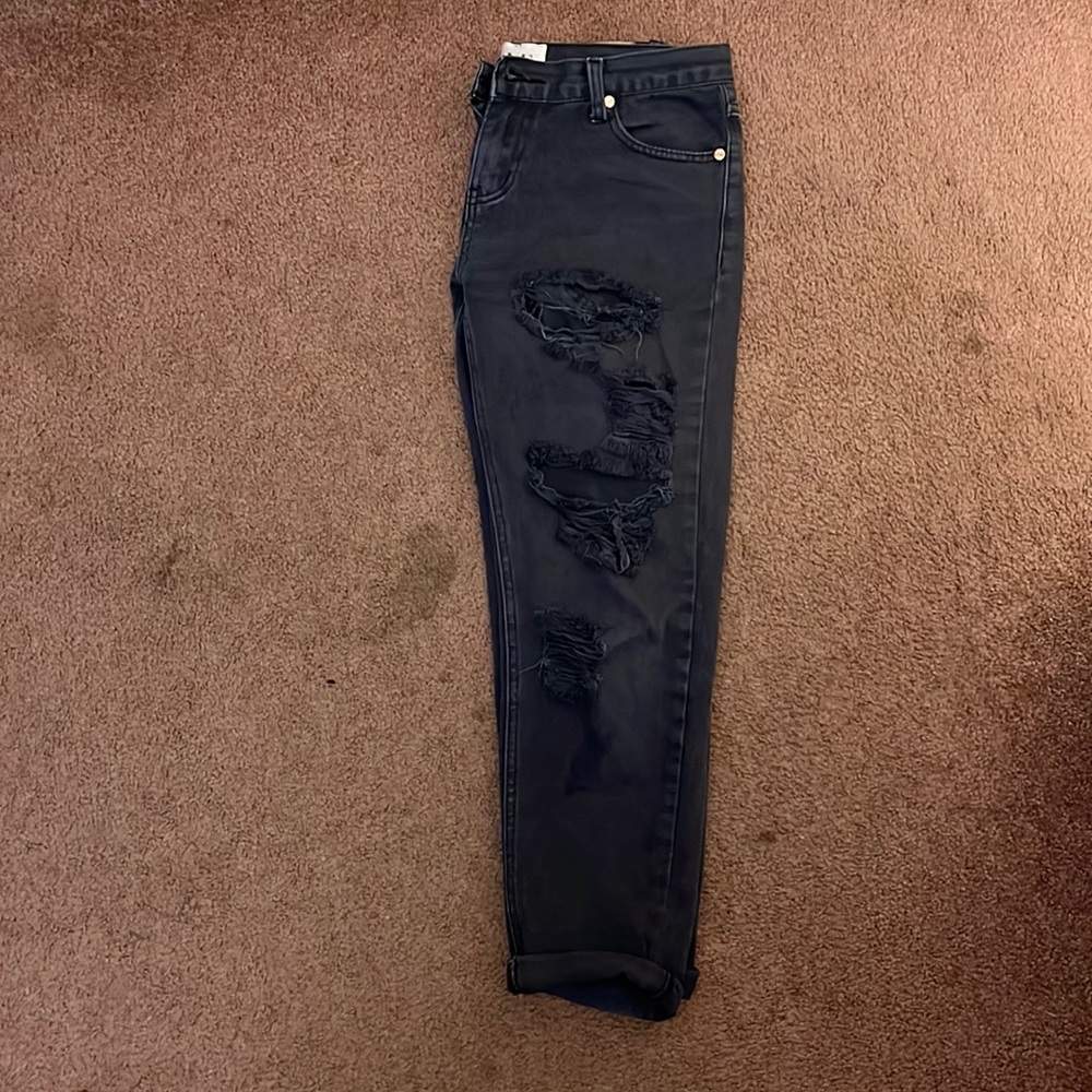 One teaspoon awesome baggies 27 black distressed